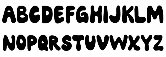 Cashewcream 字体 大写