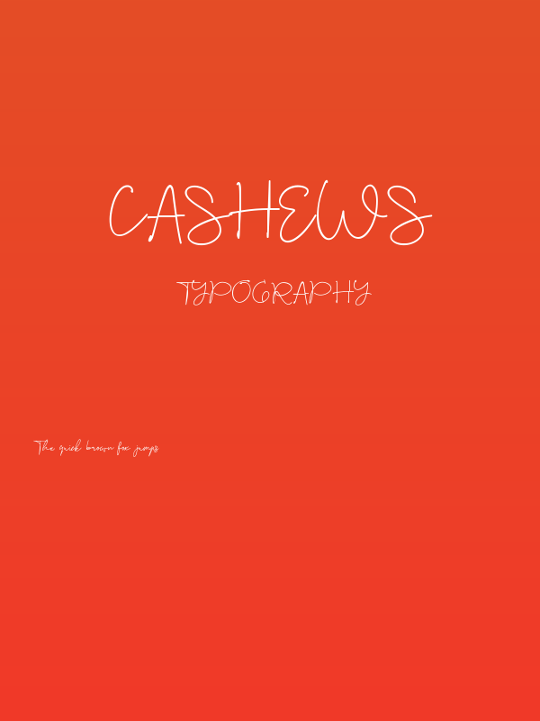 Cashews Poster