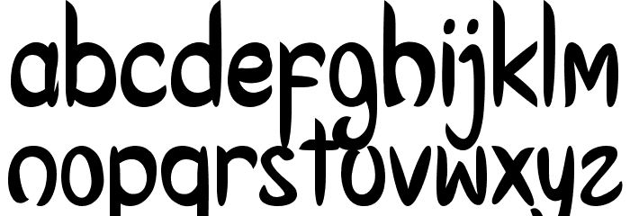 Cashfeer Font LOWERCASE