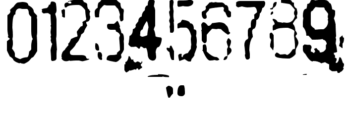 Cashier Font OTHER CHARS