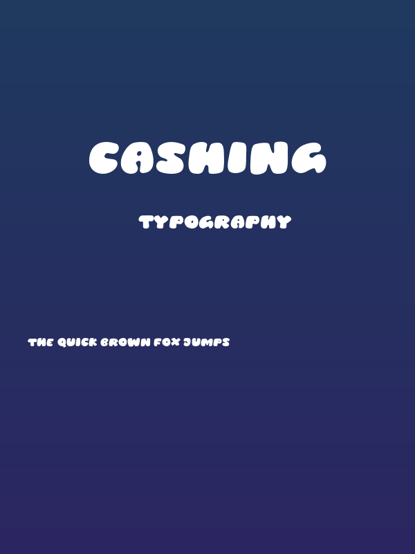 Cashing Poster