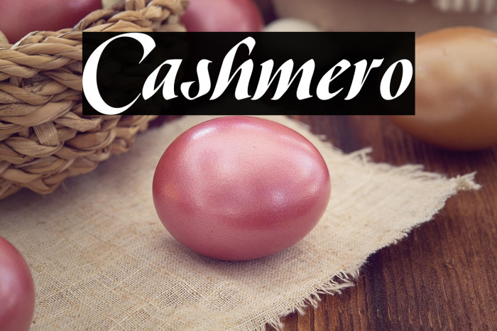 Cashmero Example 1