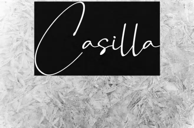 Casilla Font examples