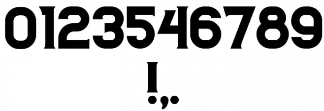 Casino Flat Regular Font OTHER CHARS