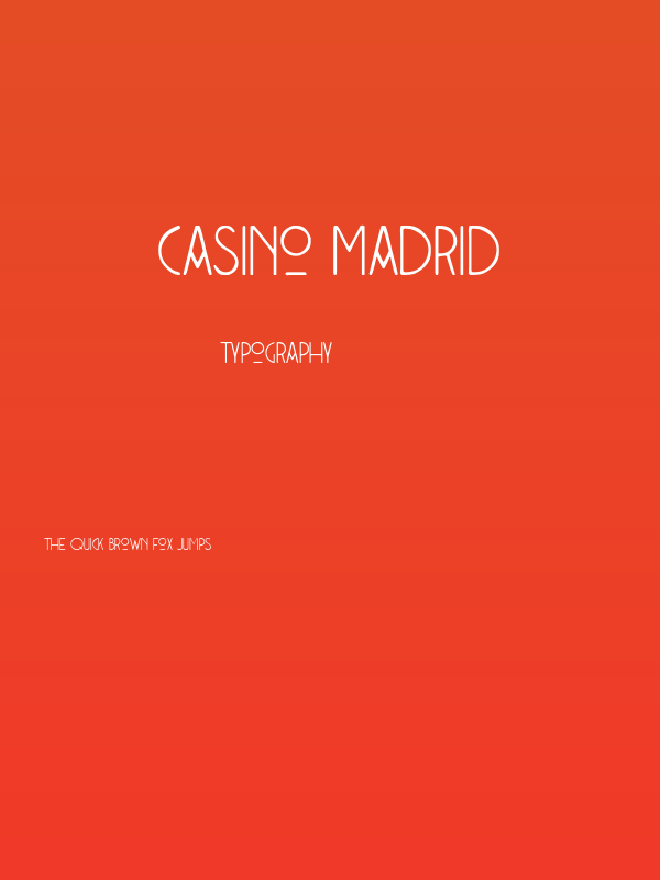 Casino Madrid Poster