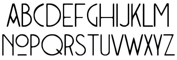 Casino Madrid Font LOWERCASE