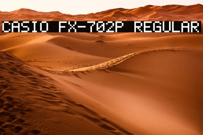 Casio FX-702P Regular Example 3