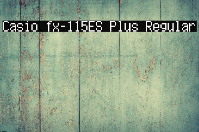 Casio fx-115ES Plus Regular Example 2