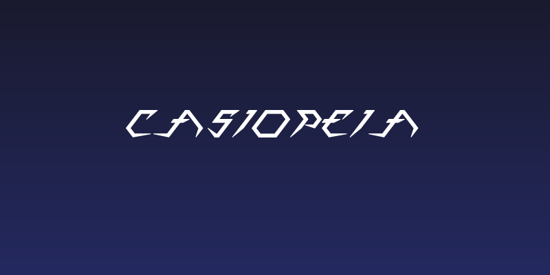 Casiopeia Social Header
