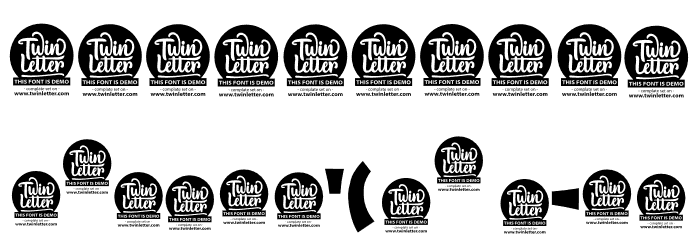 Caskey Bold Personal Use Font OTHER CHARS