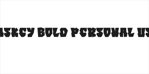 Caskey Bold Personal Use Logo