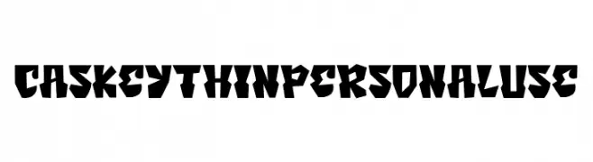 Caskey Thin Personal Use  Frei Schriftart Herunterladen