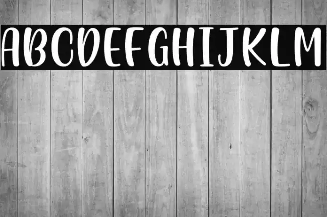 Casking Cream Sans Font examples