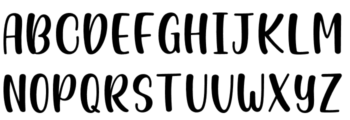Casking Cream Sans Font LOWERCASE