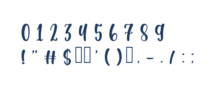 Casking Cream Script Other Characters