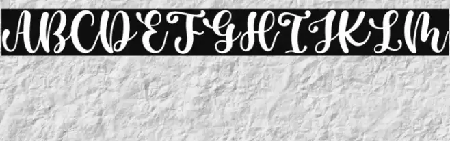 Casking Cream Script Font examples