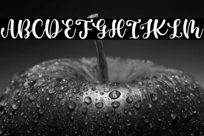 Casking Cream Script Font examples