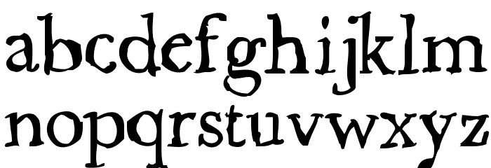 Caslame Font LOWERCASE