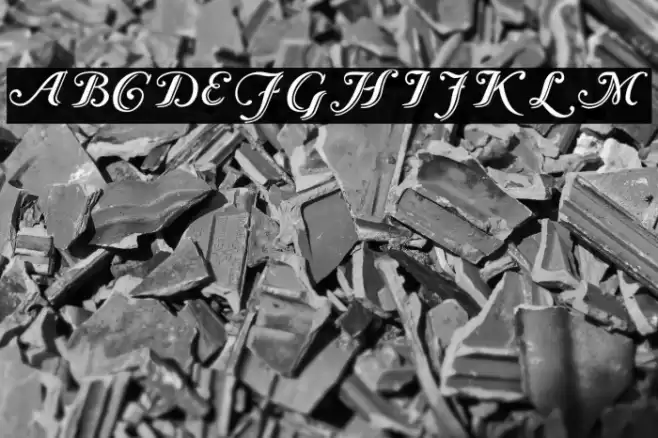 Caslon Calligraphic Initials フォント examples