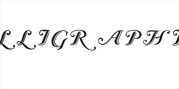 Caslon Calligraphic Initials Logo
