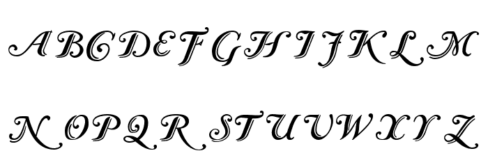 Caslon Calligraphic Initials フォント 小文字