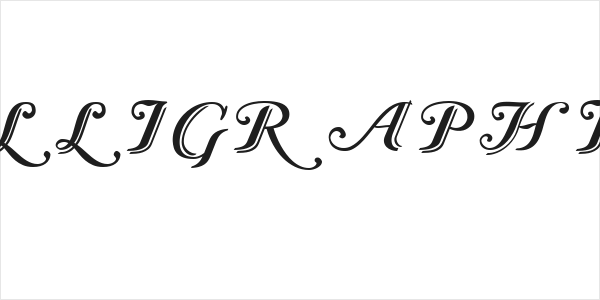 Caslon Calligraphic Initials Logo