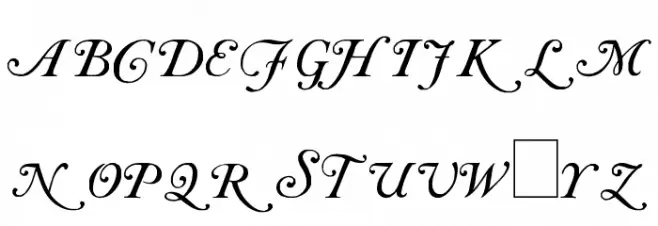 Caslon Initials Fuentes MAYÚSCULAS