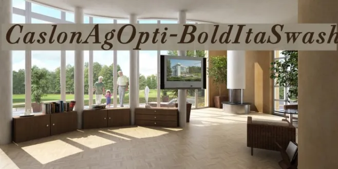 CaslonAgOpti-BoldItaSwash Example 2