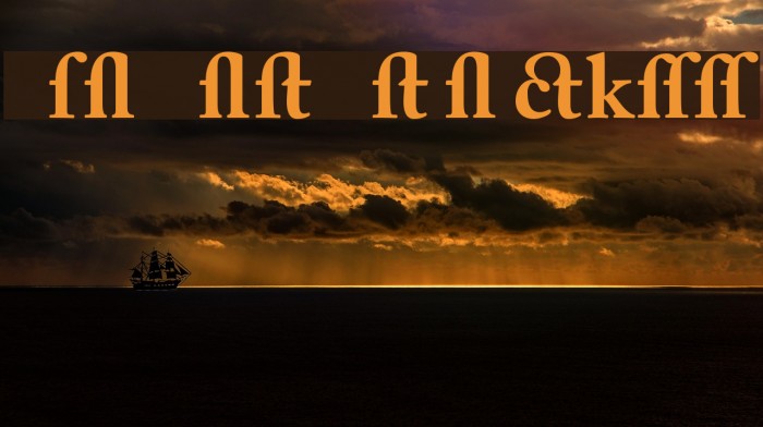 CaslonAlternateBlackSSK Example 1