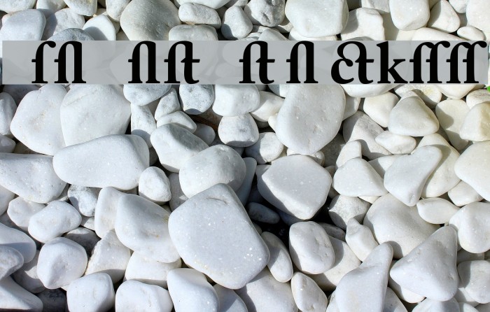 CaslonAlternateBlackSSK Example 3