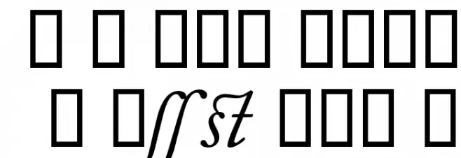 CaslonAlternateSSK Italic خط أحرف كبيرة