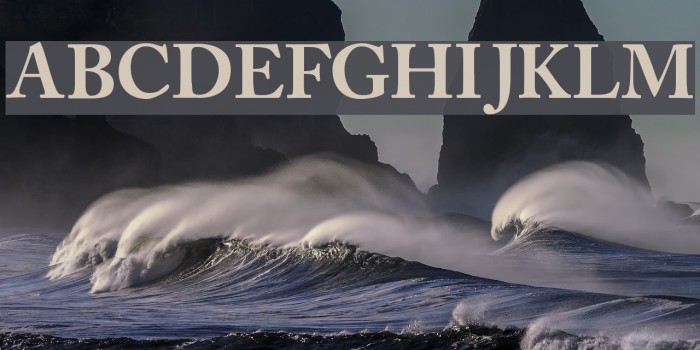 CaslonBlackSSK Schriftart examples
