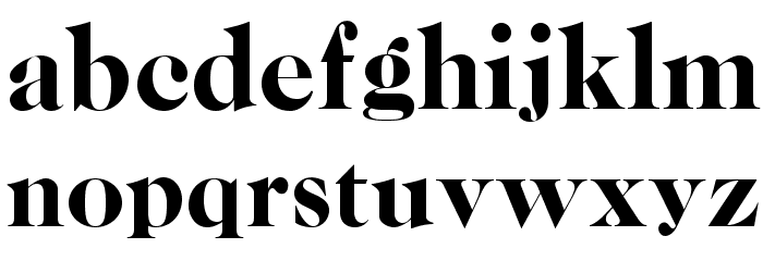 CaslonCP Font LOWERCASE