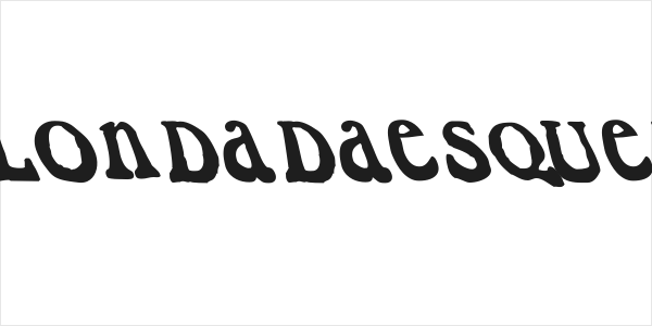 CaslonDadaesqueLeft Logo