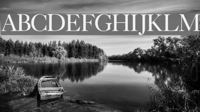 CaslonFiveSSK Font examples