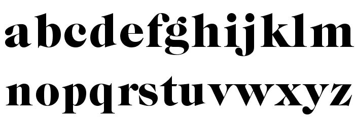 CaslonGraphique-Opti Font LOWERCASE