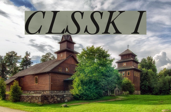 CaslonLightSSK Italic Font examples