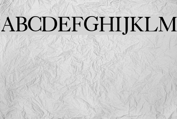 CaslonLightSSK Font examples