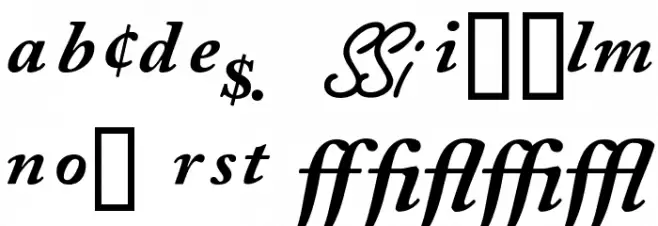 CaslonProBlackSSK Italic Fonte MAIÚSCULAS