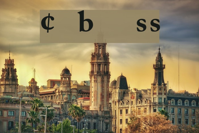 CaslonProBlackSSK Example 1