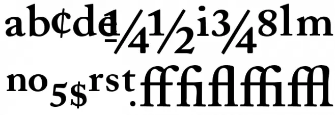 CaslonProSSK SemiBold Fonte MAIÚSCULAS