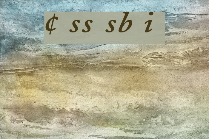 CaslonProSSK SemiBoldItalic Font examples