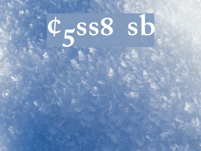 CaslonProSSK SemiBold Font examples