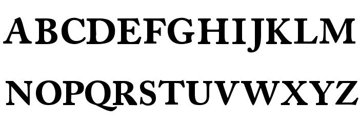 CaslonProSSK SemiBold Font LOWERCASE