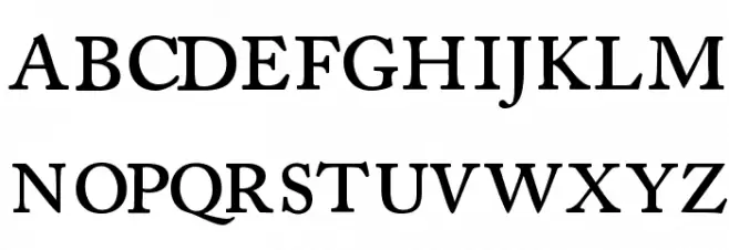 CaslonProSSK फ़ॉन्ट लोअरकेस