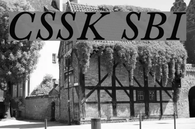 CaslonSSK SemiBoldItalic Font examples