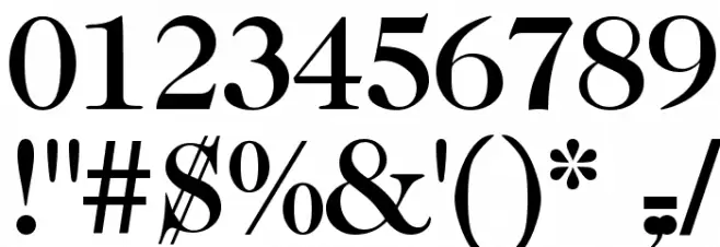 CaslonTwoMediumSSK Font OTHER CHARS