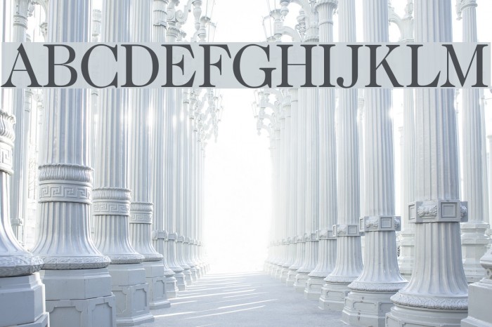 CaslonTwoSSK Шрифта examples