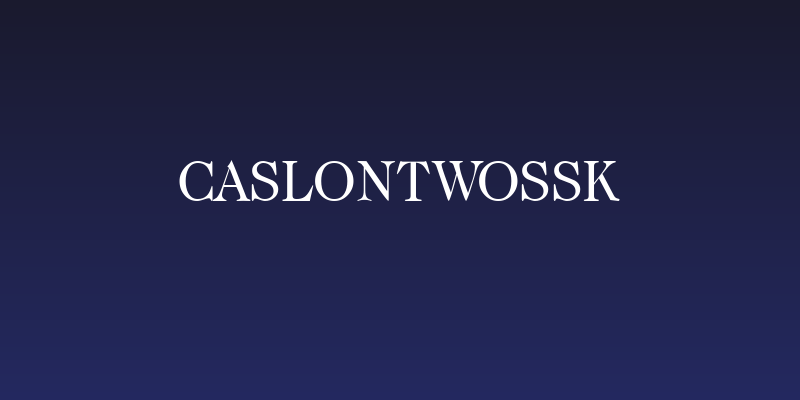 CaslonTwoSSK Social Header