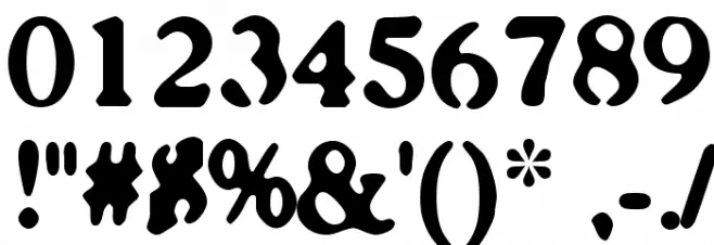 Caslonostrate Font OTHER CHARS